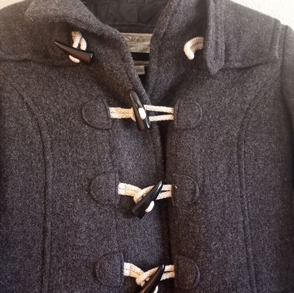 Vintage Banana Republic Wool toggle button jacket - Picture 2 of 5